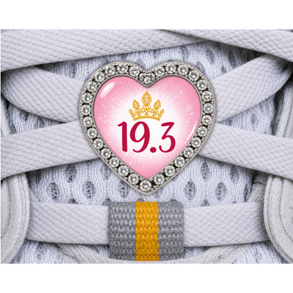 19.3 Princess Challenge Runner Shoelace Charm