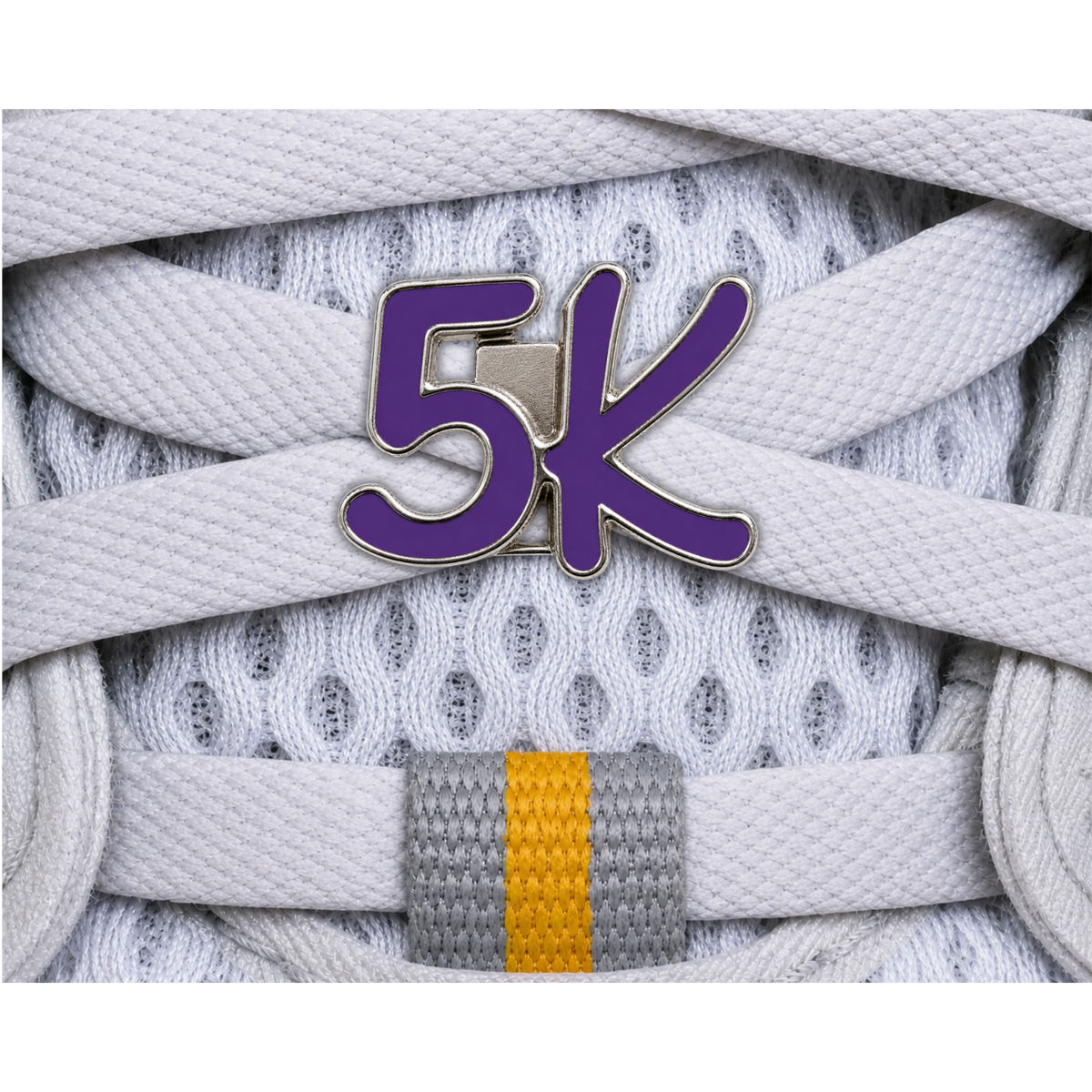 5K Race Distance Sneaker Charm