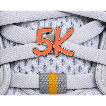 5K Race Distance Sneaker Charm