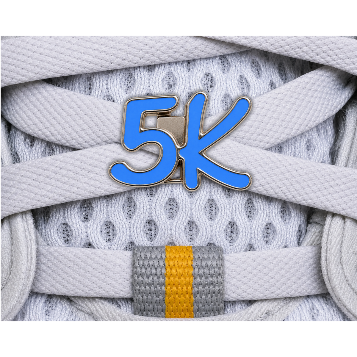 5K Race Distance Sneaker Charm