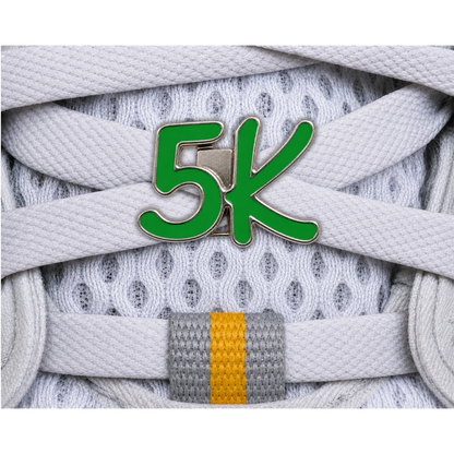 5K Race Distance Sneaker Charm