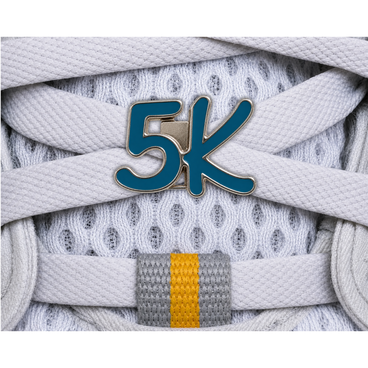 5K Race Distance Sneaker Charm