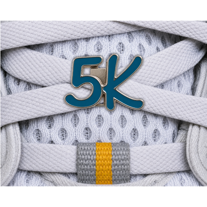 5K Race Distance Sneaker Charm
