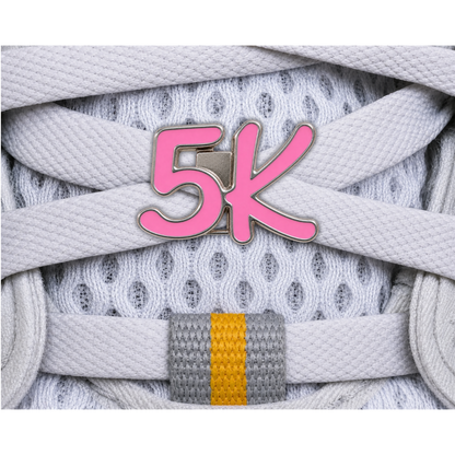 5K Race Distance Sneaker Charm