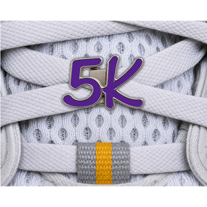 5K Race Distance Sneaker Charm