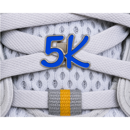 5K Race Distance Sneaker Charm