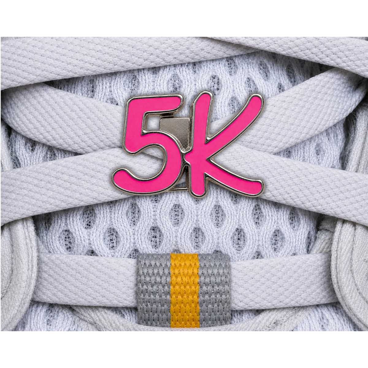5K Race Distance Sneaker Charm