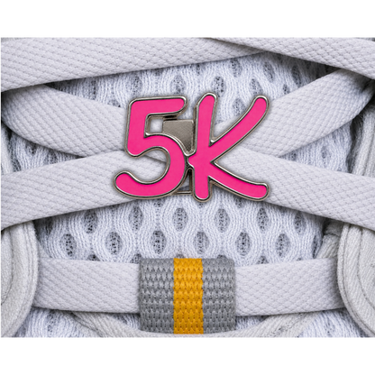 5K Race Distance Sneaker Charm