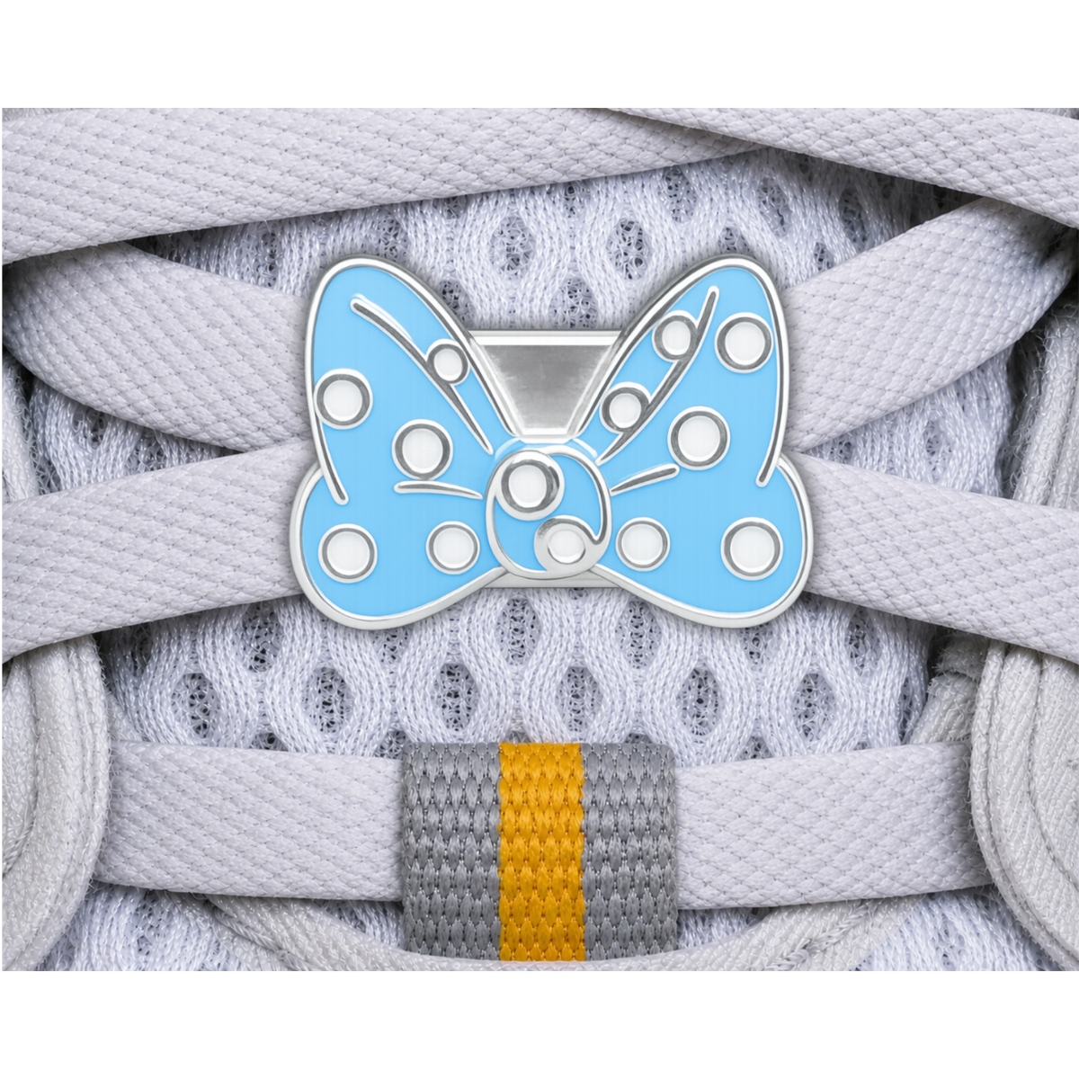 Practically Perfect Polka Dot Bow Sneaker Charm