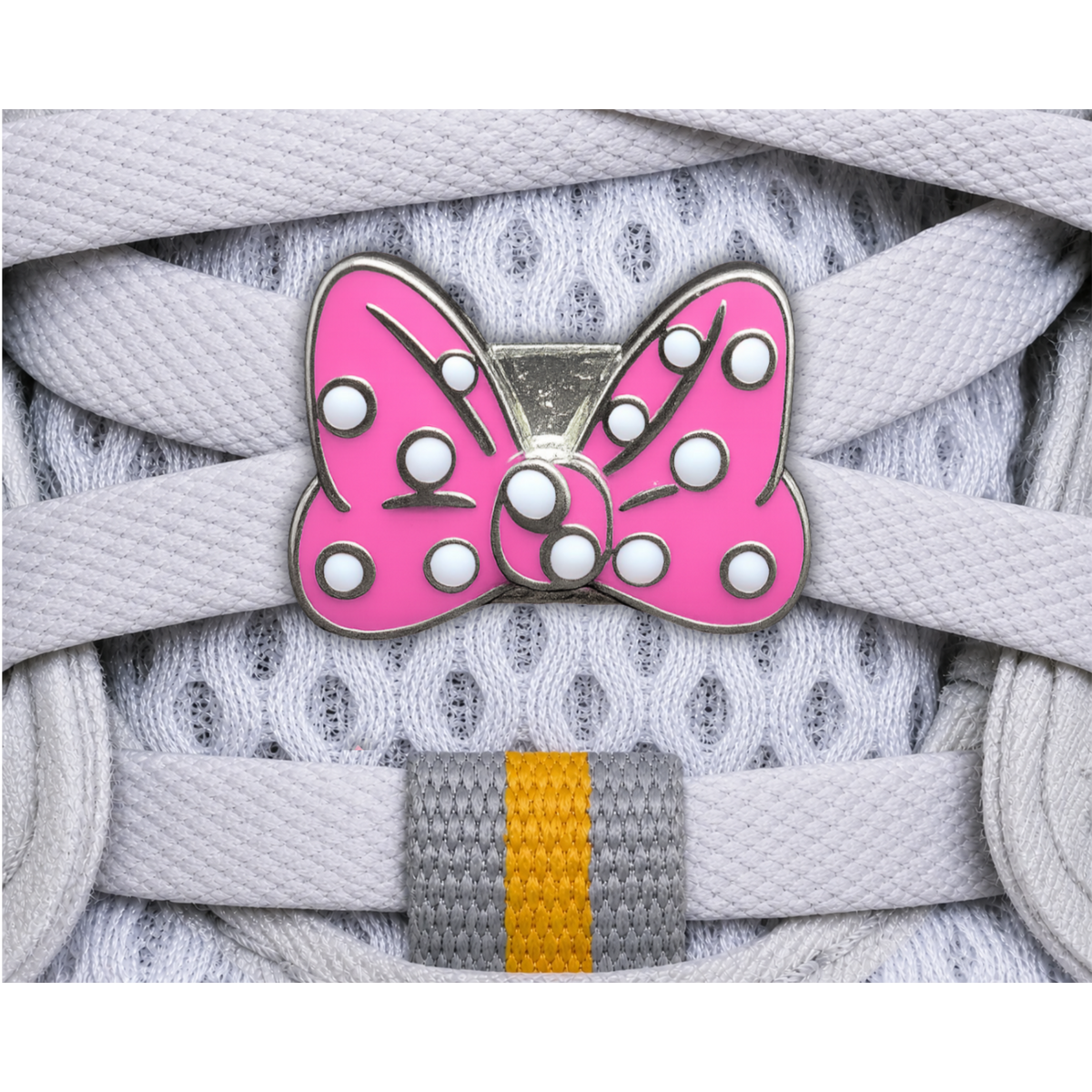 Practically Perfect Polka Dot Bow Sneaker Charm