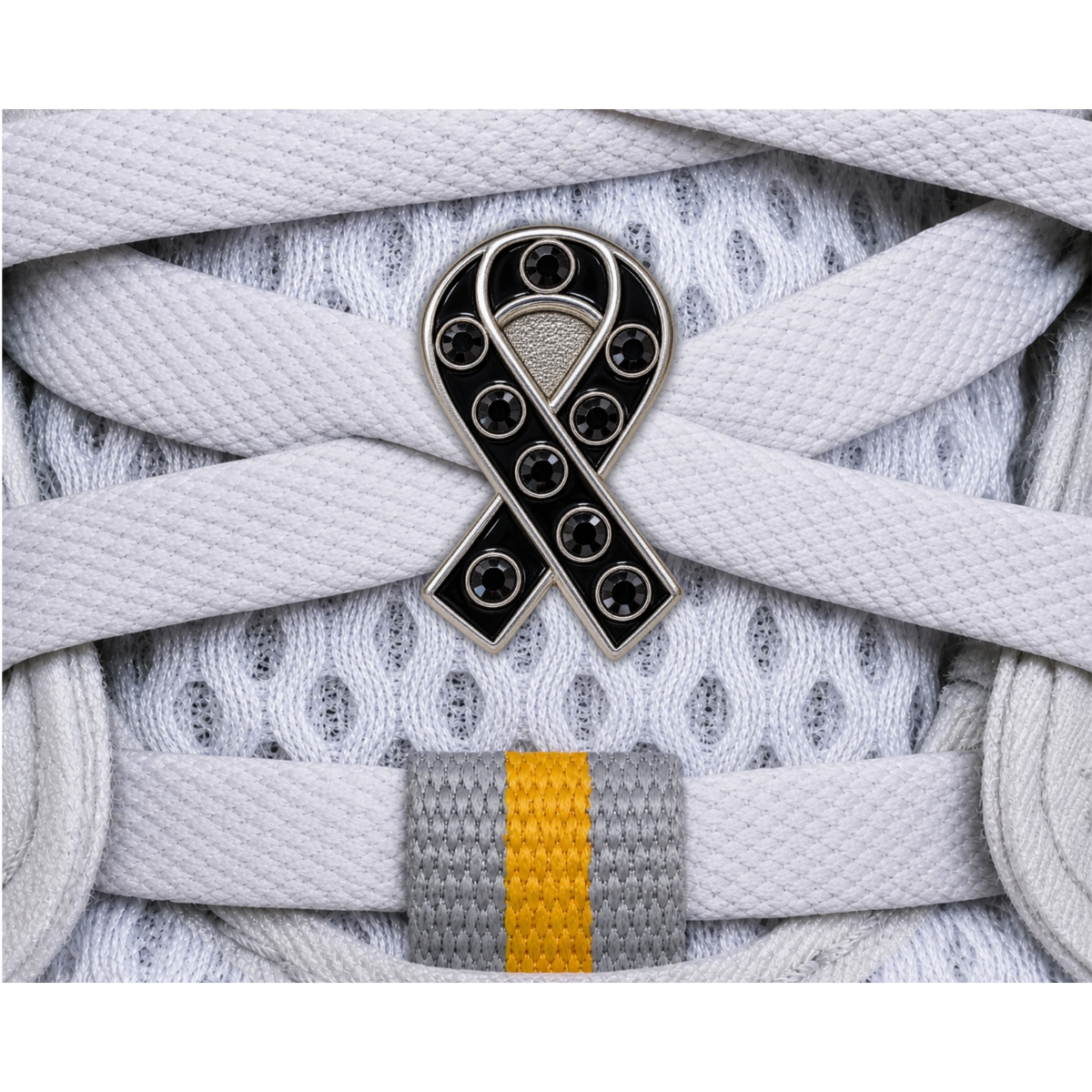 Cause + Awareness Ribbon Sneaker Charm