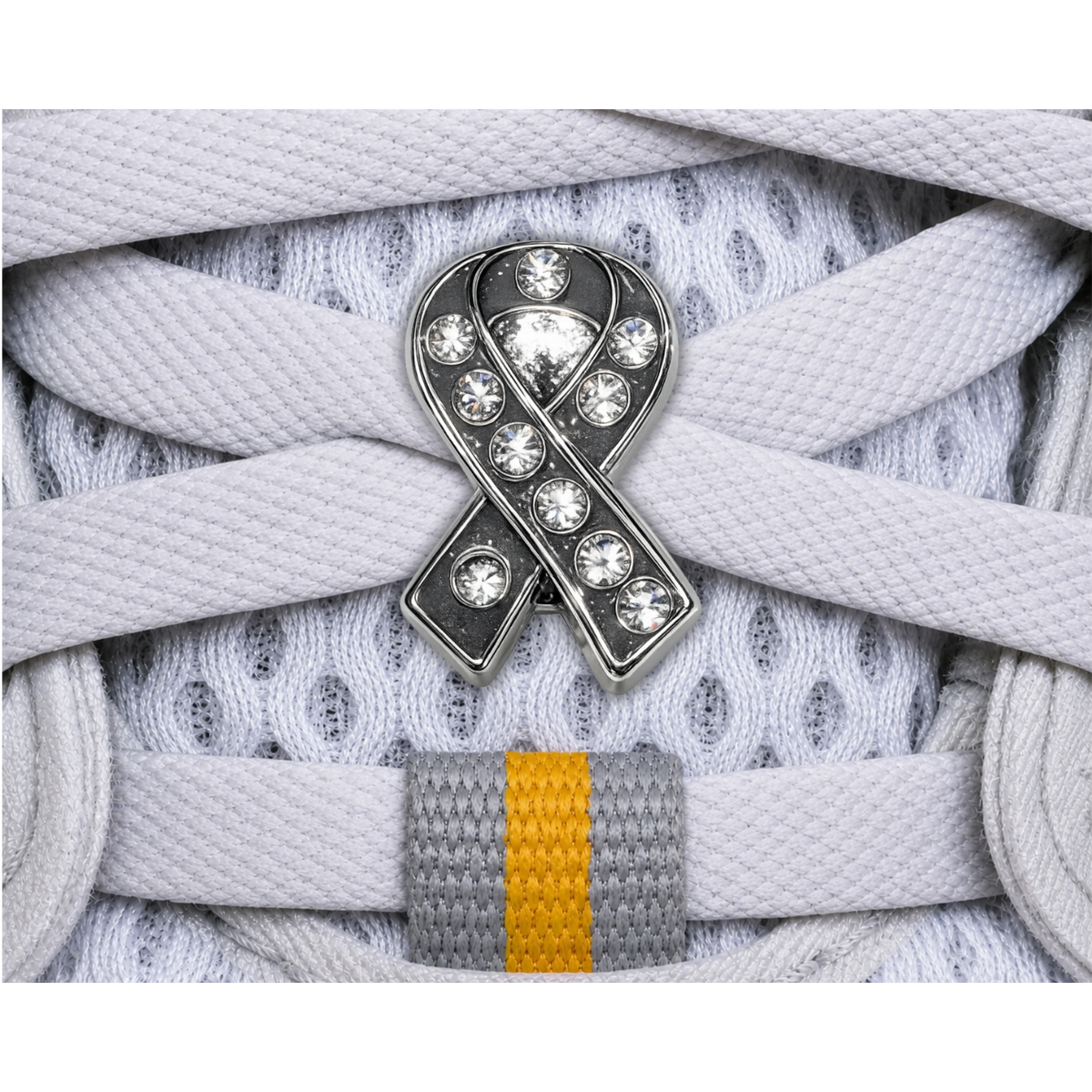 Cause + Awareness Ribbon Sneaker Charm