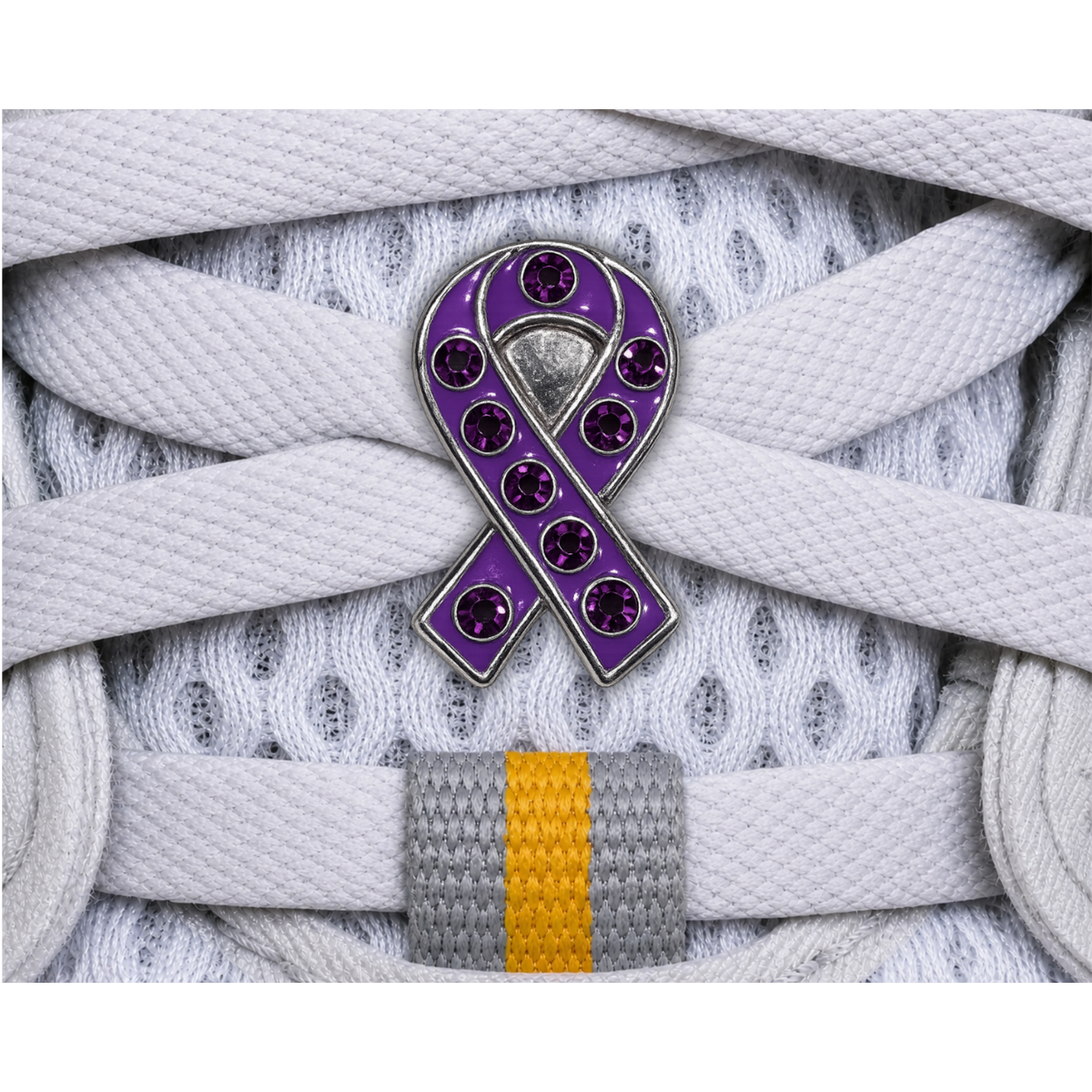 Cause + Awareness Ribbon Sneaker Charm