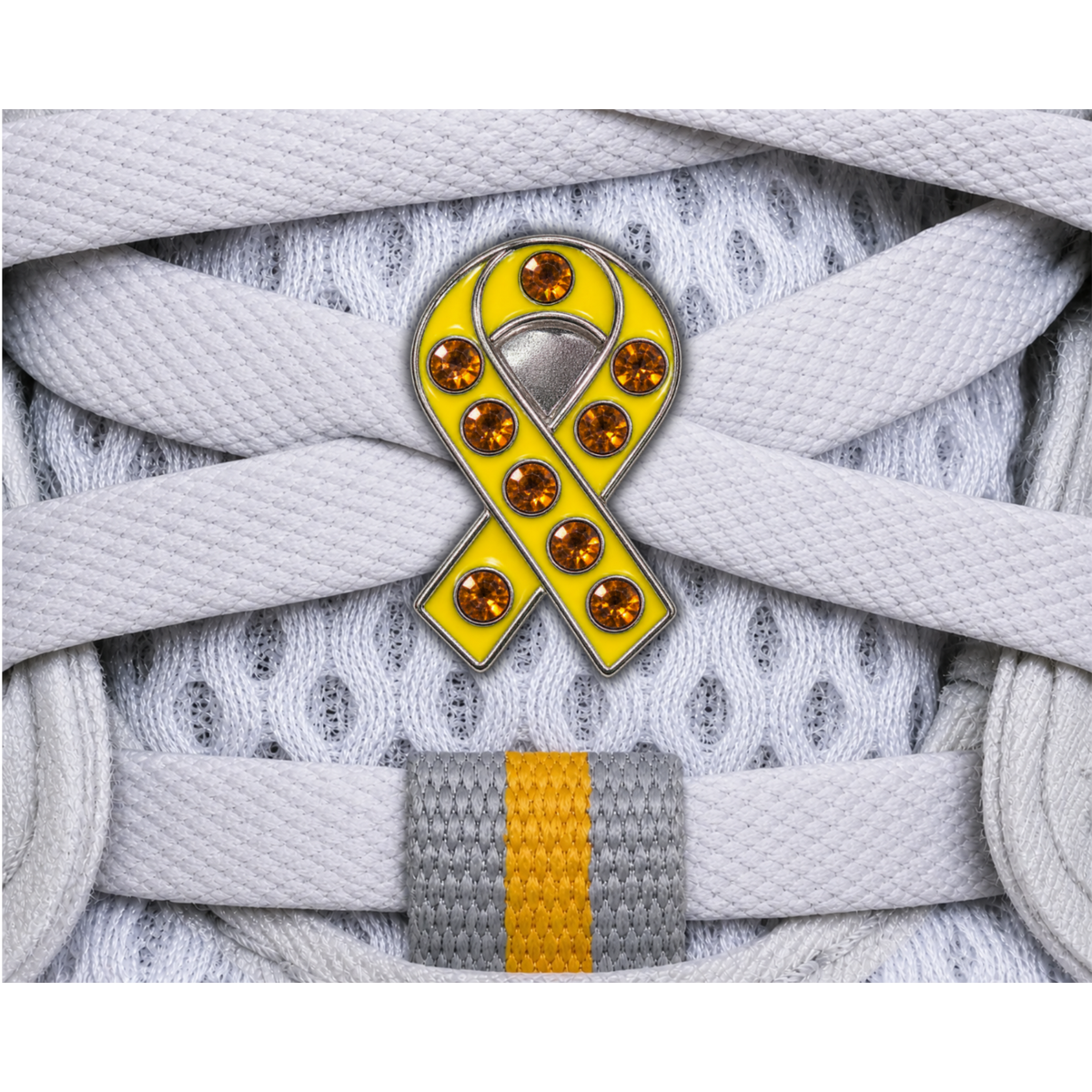 Cause + Awareness Ribbon Sneaker Charm