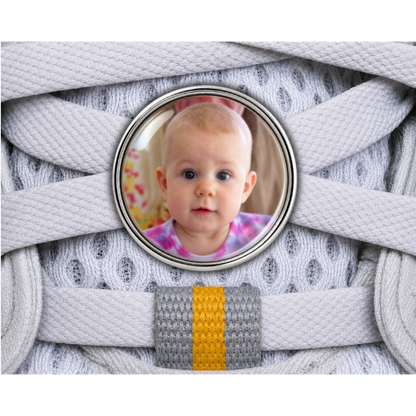 Custom Photo Sneaker Charm – Personalized Shoelace Charm