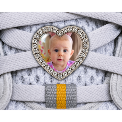 Custom Photo Sneaker Charm – Personalized Shoelace Charm