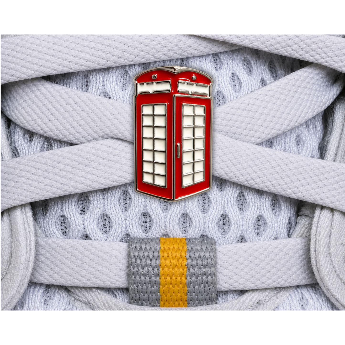 London Phone Booth Shoelace Charm