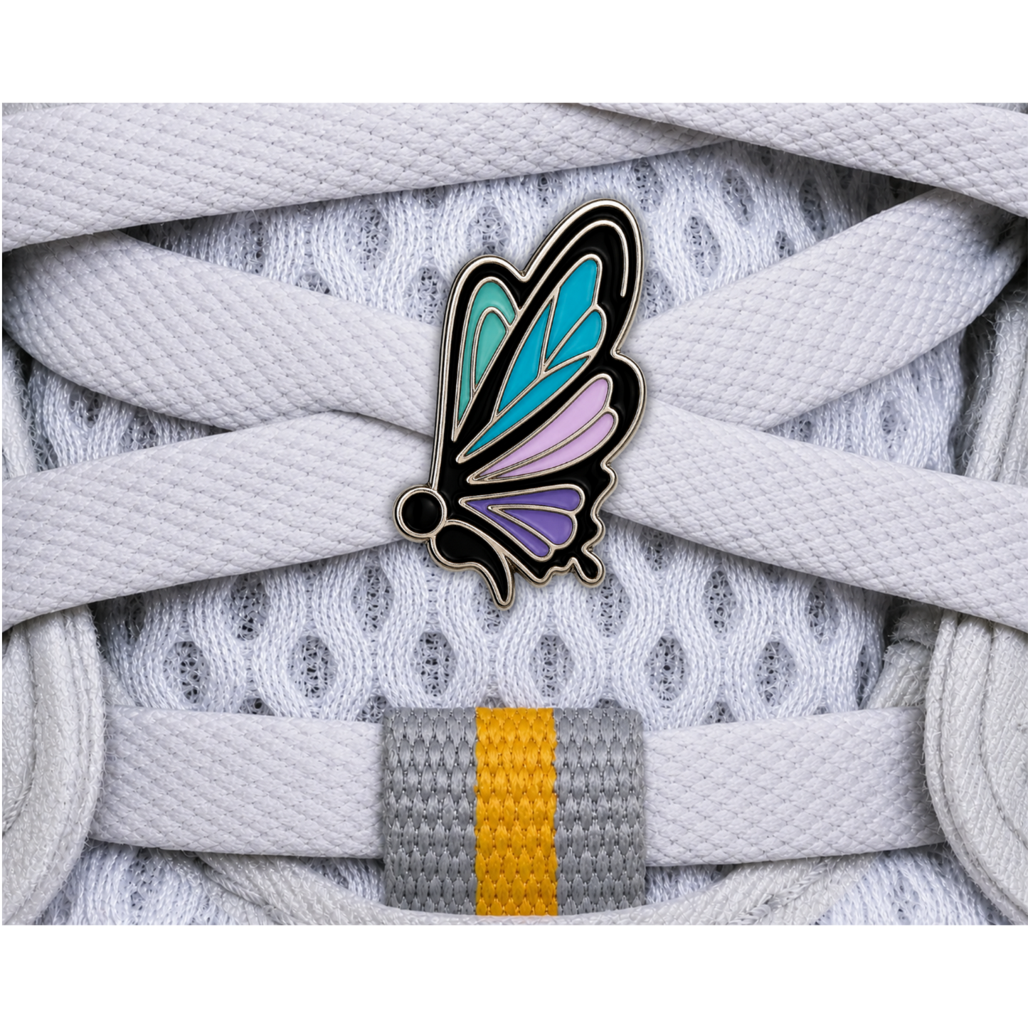 Semicolon Butterfly Sneaker Charm