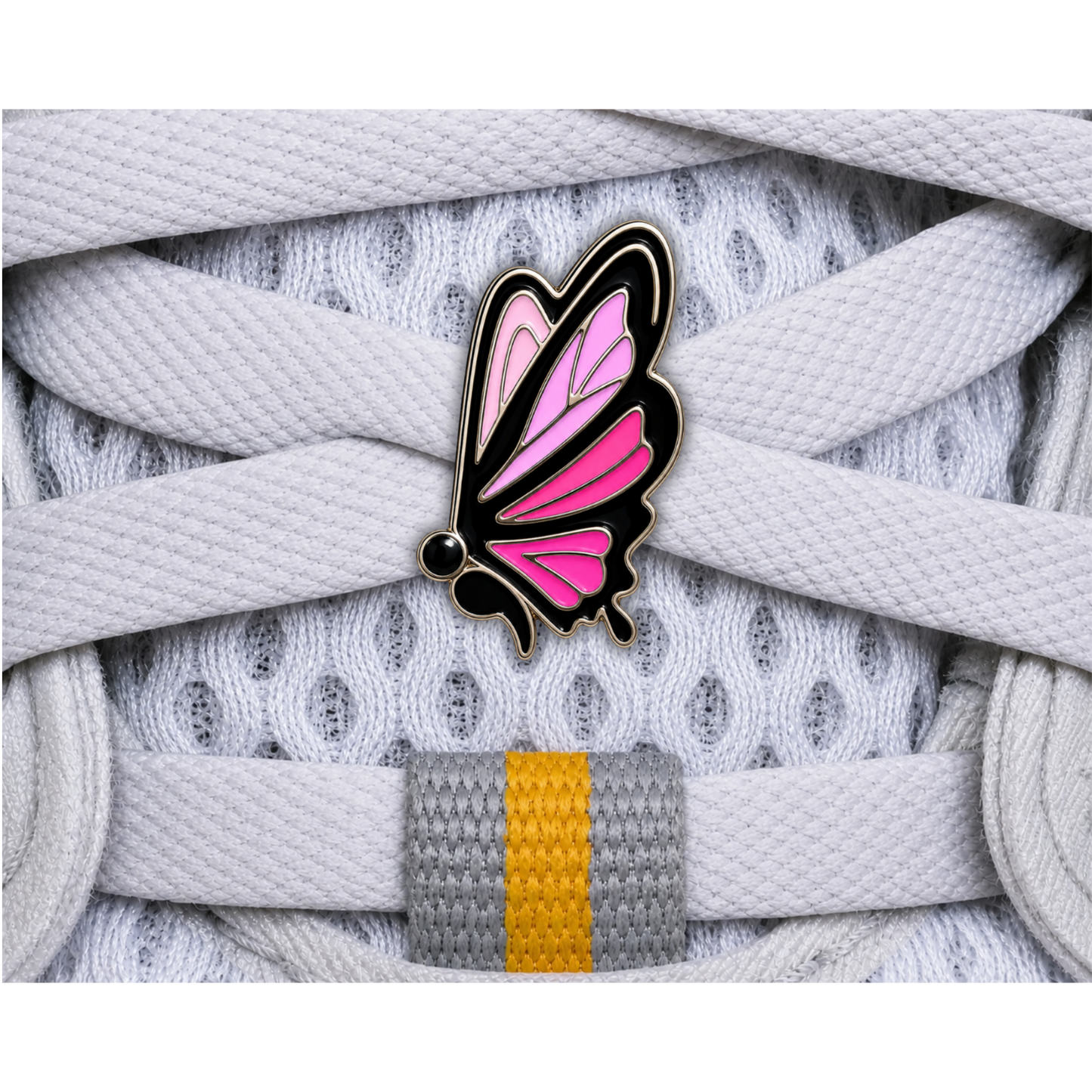Semicolon Butterfly Sneaker Charm