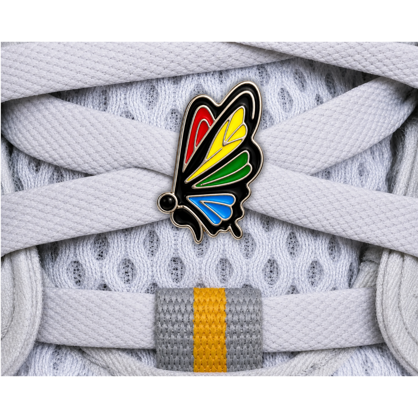Semicolon Butterfly Sneaker Charm