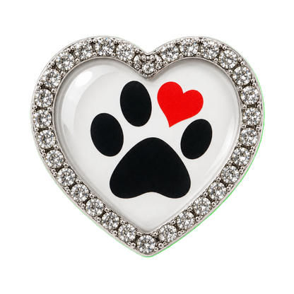 Paw Print Sneaker Charm