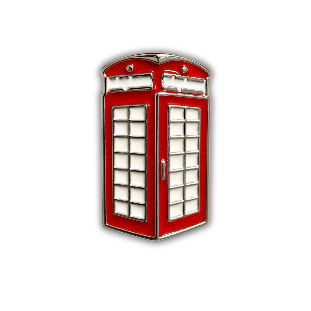 London Phone Booth Shoelace Charm
