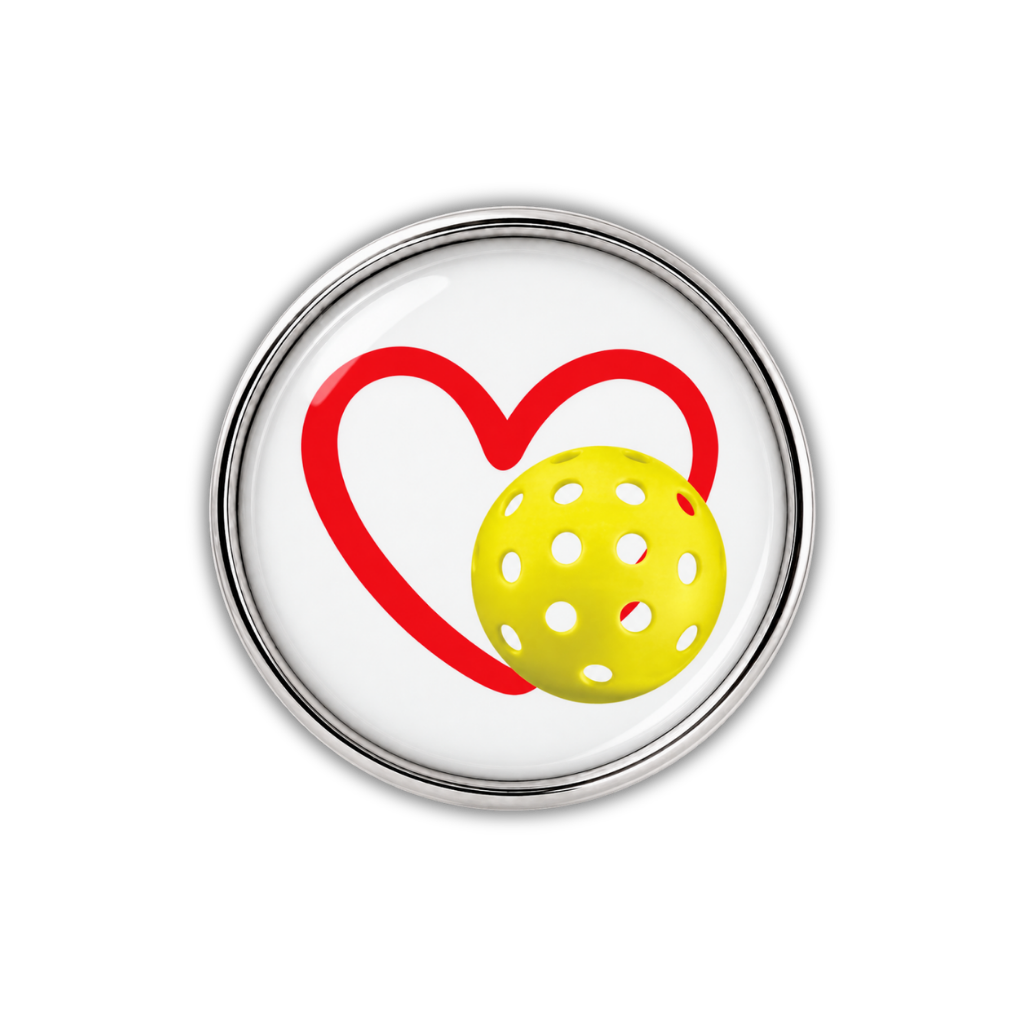Pickleball Love Sneaker Charm