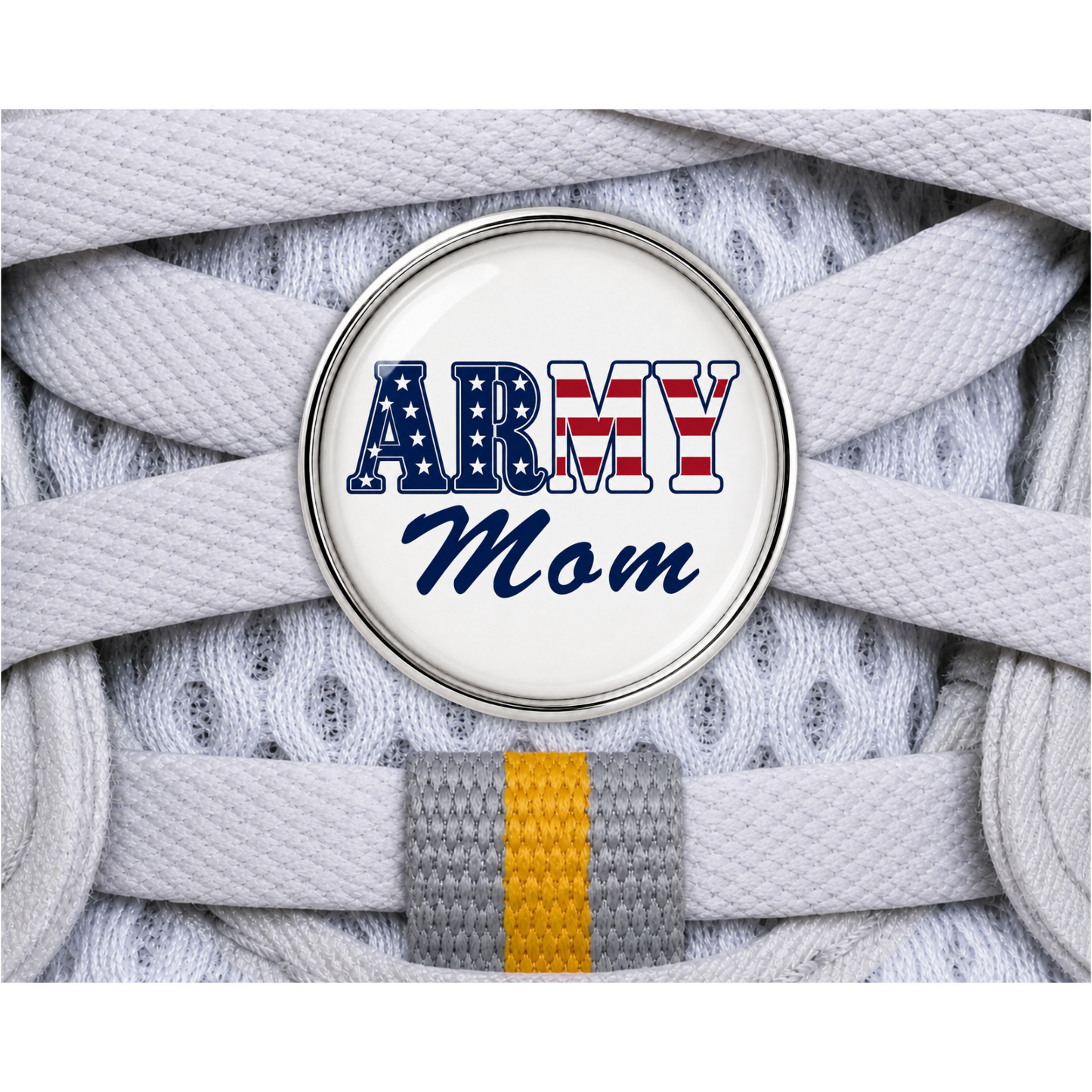 Army Mom Sneaker Charm