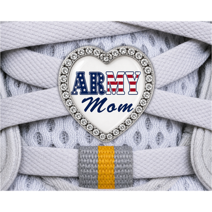 Army Mom Sneaker Charm