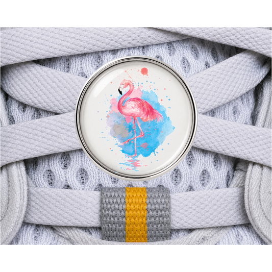 Flamingo Sneaker Charm