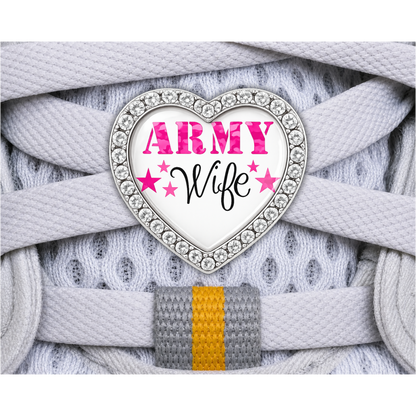 Army Wife Sneaker Charm
