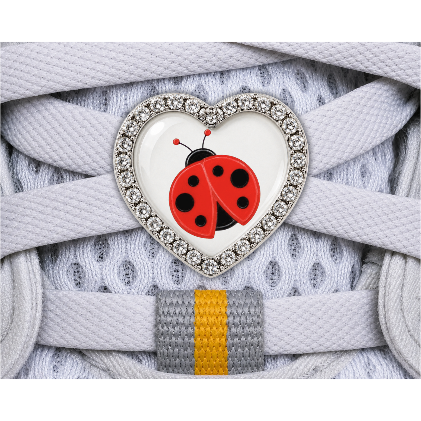 Ladybug Sneaker Charm
