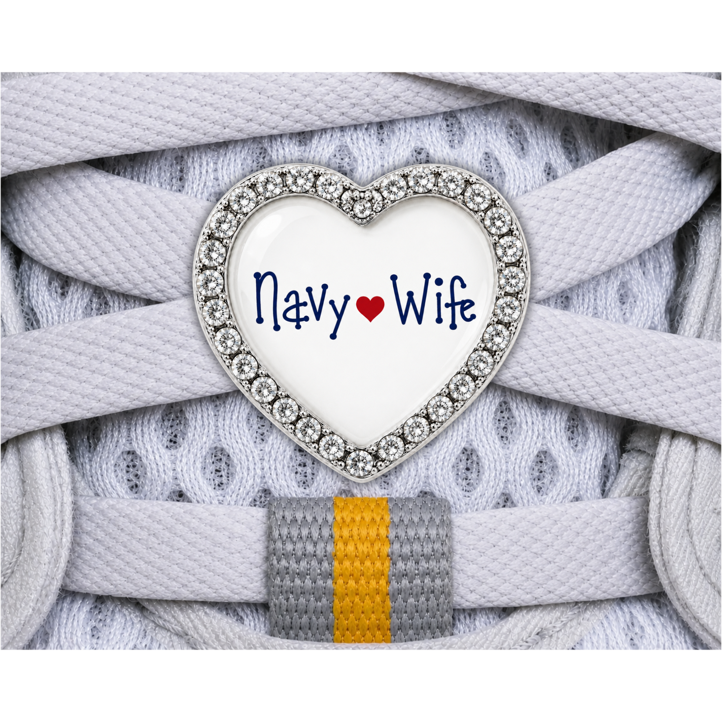 Navy Wife Sneaker Charm