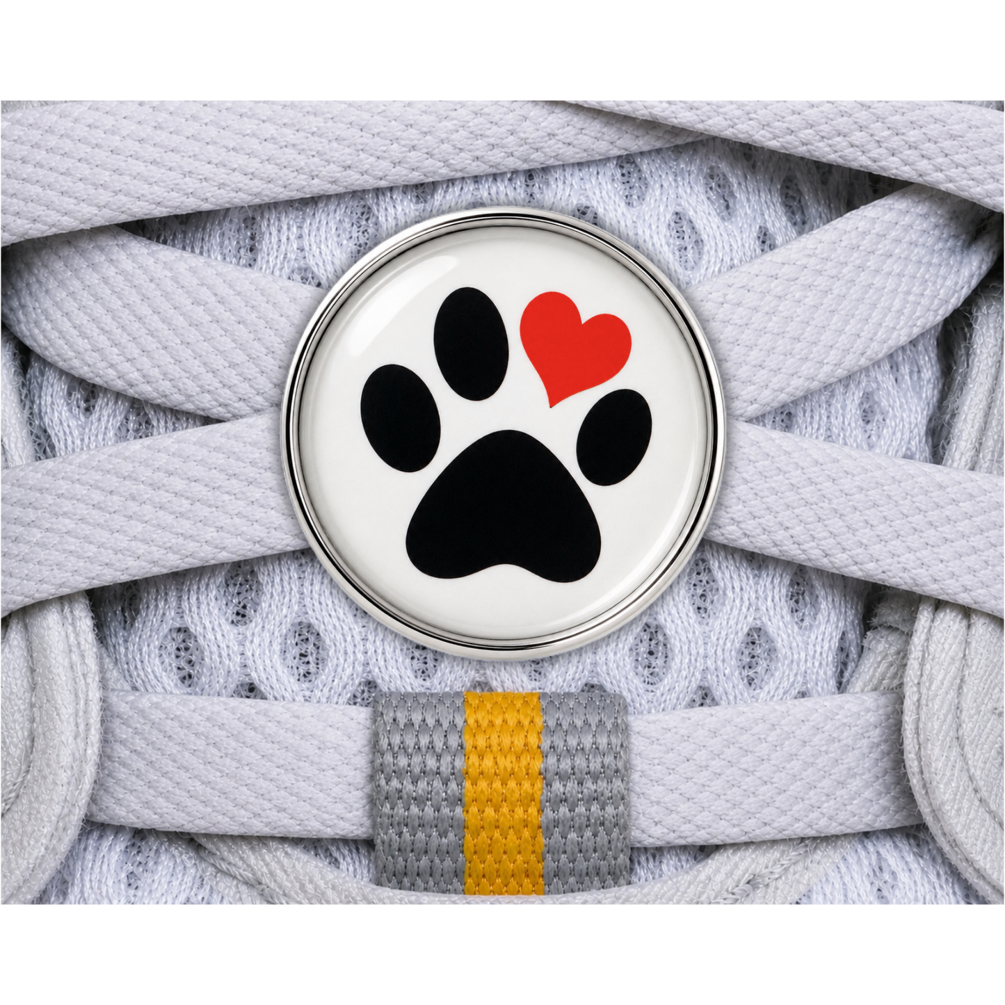 Paw Print Sneaker Charm