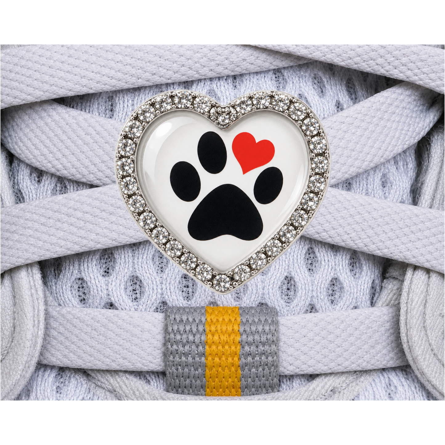 Paw Print Sneaker Charm
