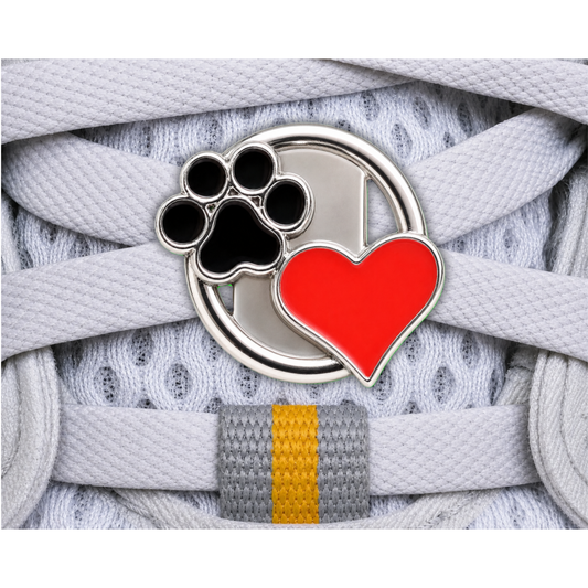 Paw Print Love Charm