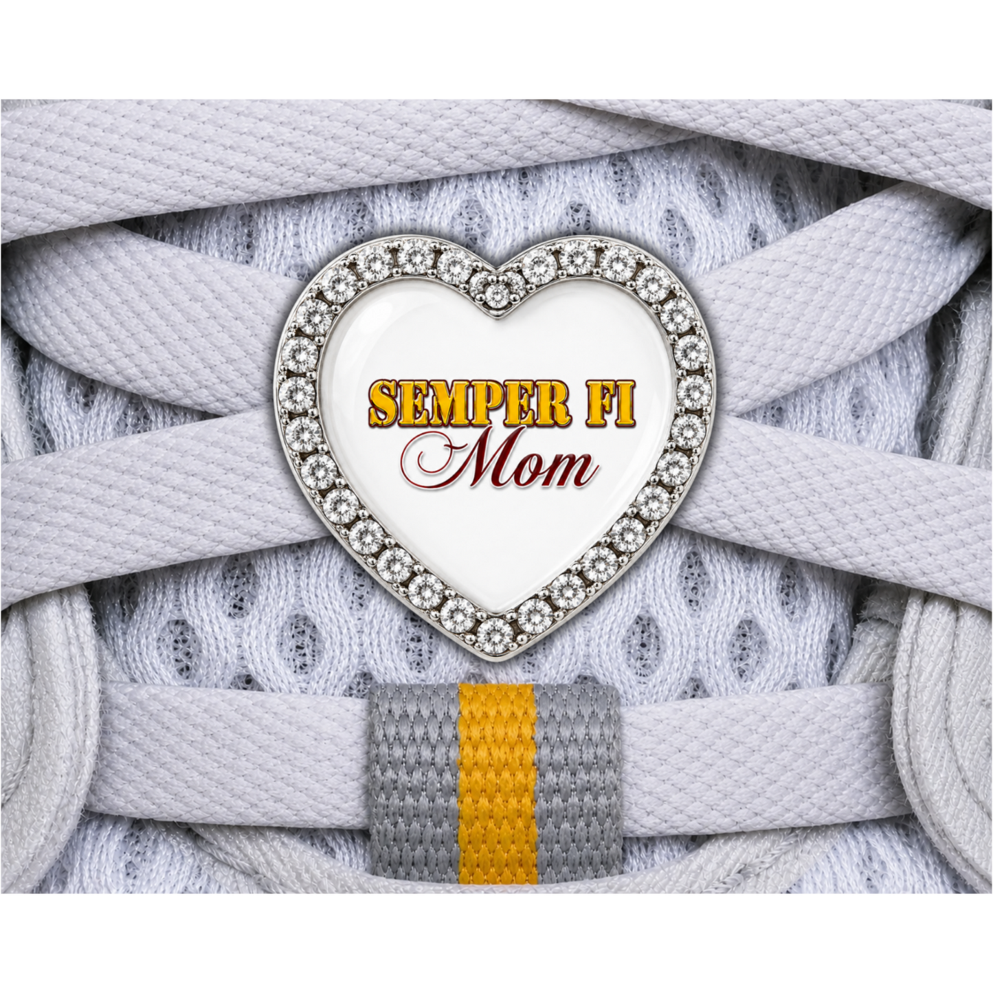 Semper Fi Mom Sneaker Charm