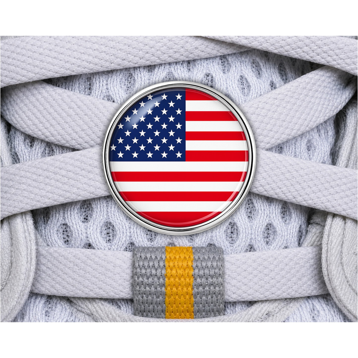 American Flag Sneaker Charm