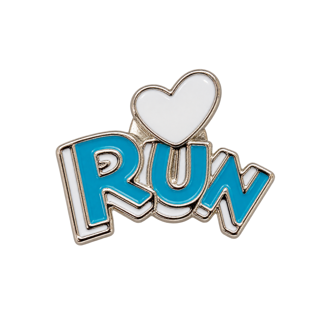 RUN Heart Sneaker Charm