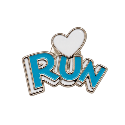 RUN Heart Sneaker Charm