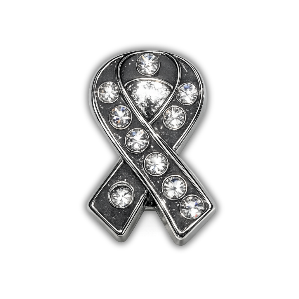 Cause + Awareness Ribbon Sneaker Charm