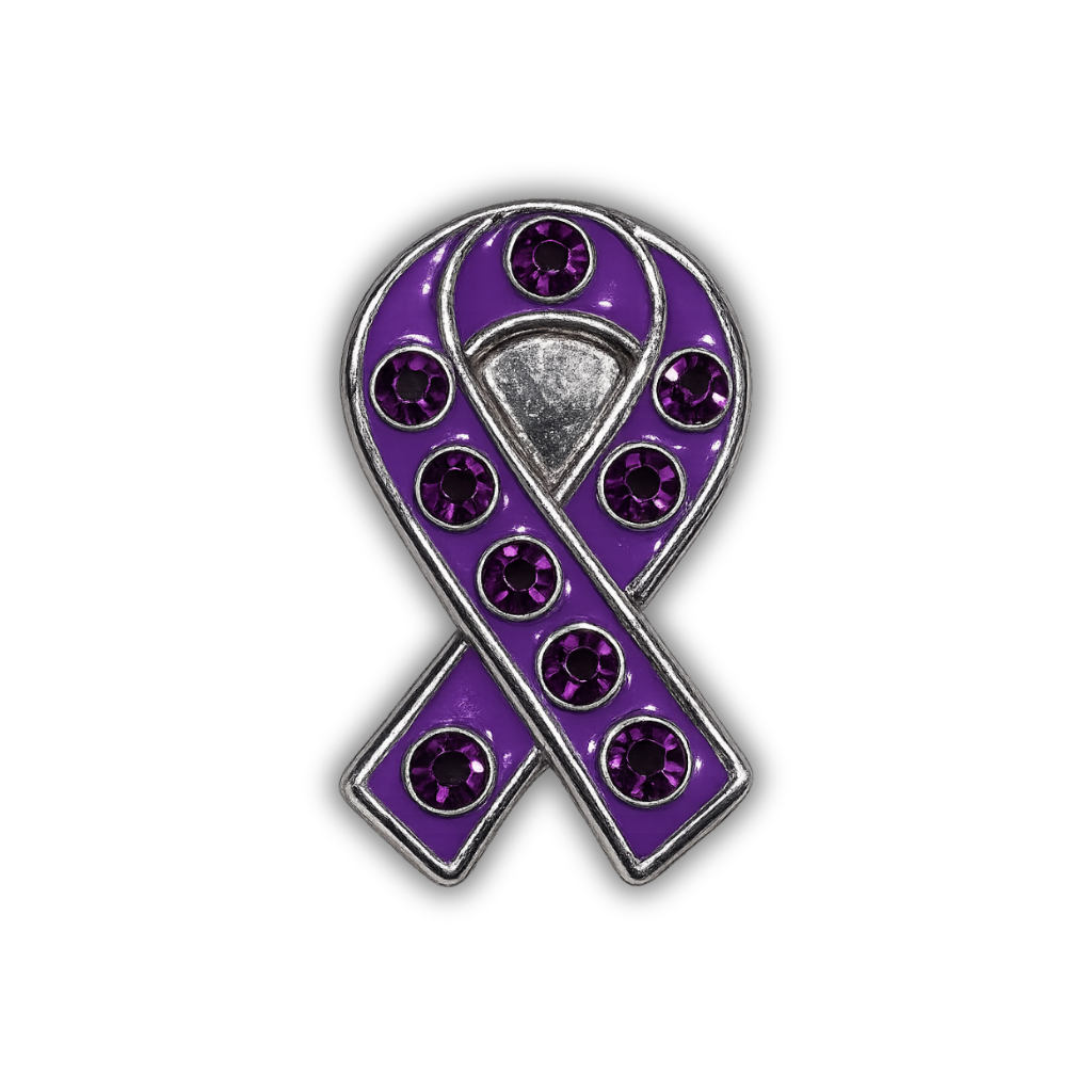 Cause + Awareness Ribbon Sneaker Charm