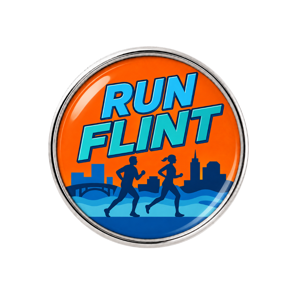 Run Flint Michigan Sneaker Charm