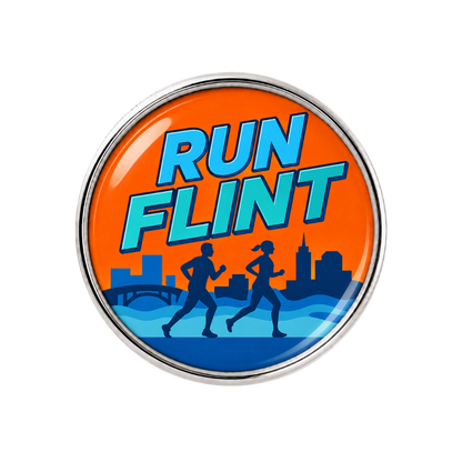 Run Flint Michigan Sneaker Charm