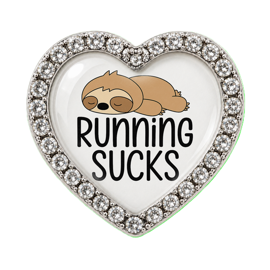 Running Sucks Sloth Sneaker Charm