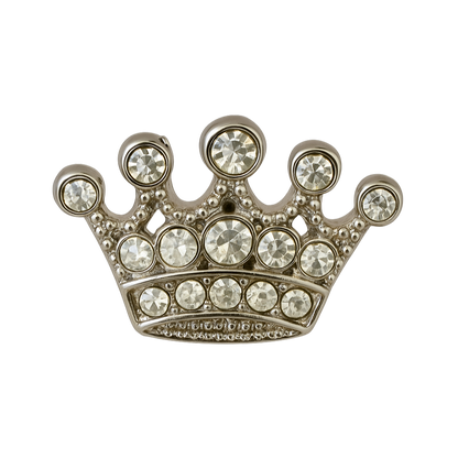 Sparkly Crown Sneaker Charm