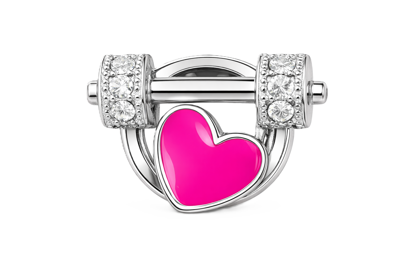 Pink Barbell Weights