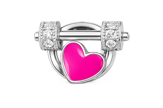 Pink Barbell Weights