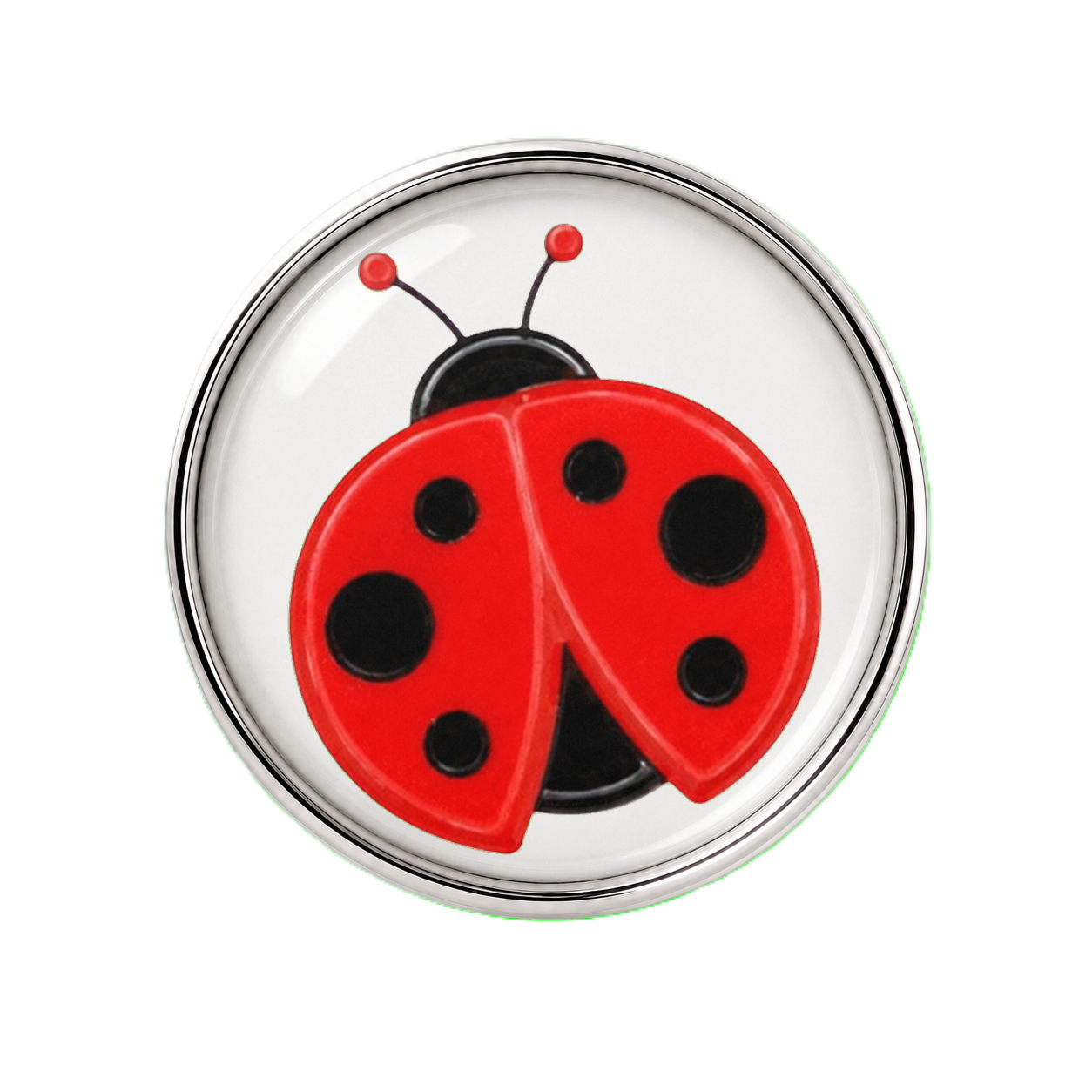 Ladybug Sneaker Charm