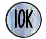 10K Blue Sparkle Circle
